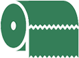 Sheets Perforated on Rolls/Separated